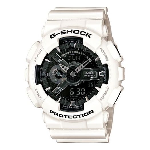 CASIOG-Shock Analog-Digital 'White'