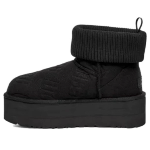 UGG(WMNS)  Classic Mini Platform Felted 'Black'