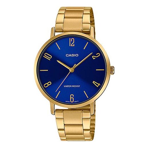 CASIOQuartz Waterproof Blue Watch Dial Blue Analog