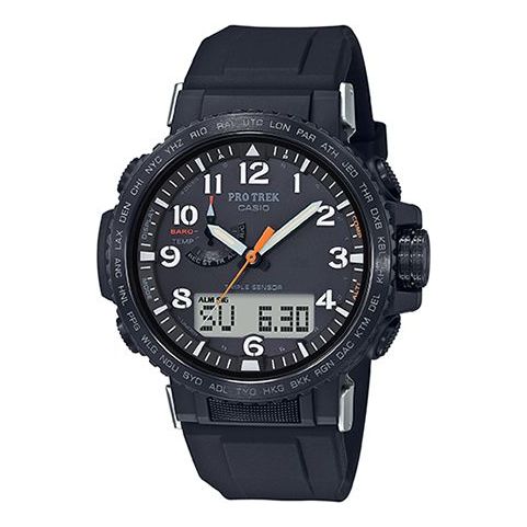 CASIOG Shock Waterproof Sports Solar Powered WO Quartz Shockproof Unisex Mens Black Analog/Digital Combo