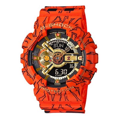 CASIOG-Shock Analog-Digital 'Red