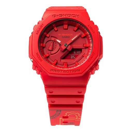 CASIOG-Shock Analog-Digital 'Red'