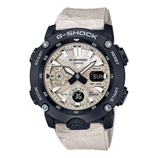 CASIOG-Shock Analog-Digital 'Black White'