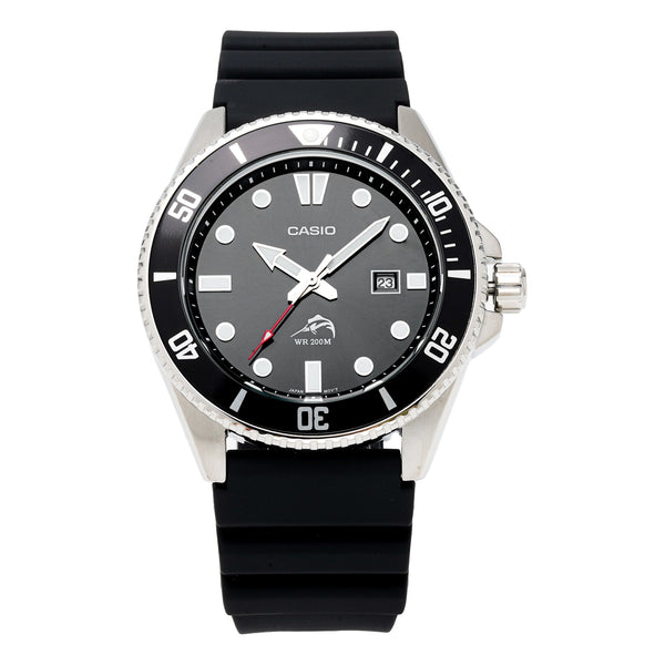 CASIOSports Waterproof Mens Black Analog