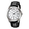 CASIOWaterproof Unisex Mens Silver Analog