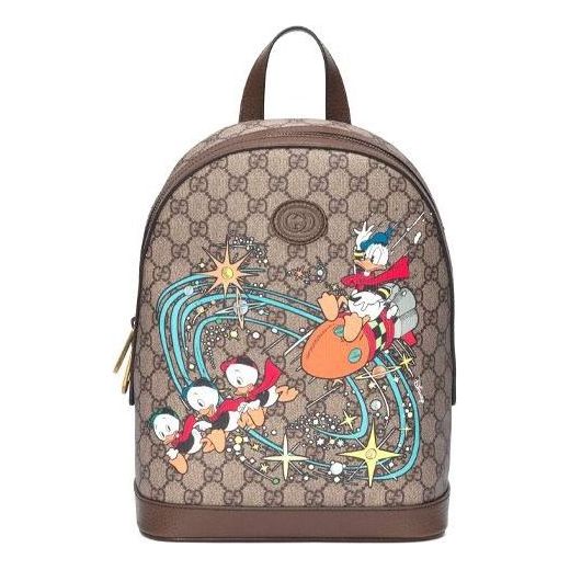 Gucci(WMNS)  x Disney Small Donald Duck Backpack 'GG Supreme'