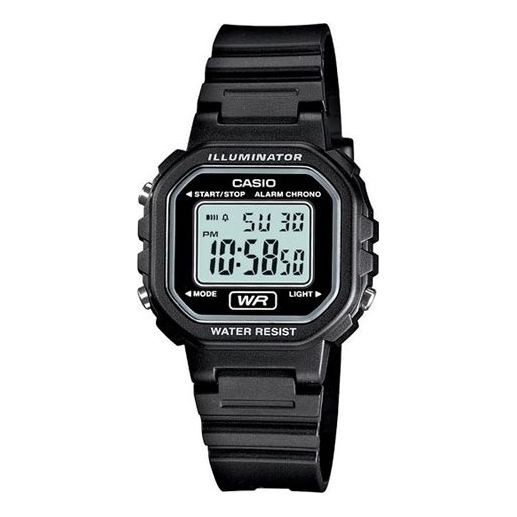 CASIOWaterproof Quartz Black Strap Black Digital