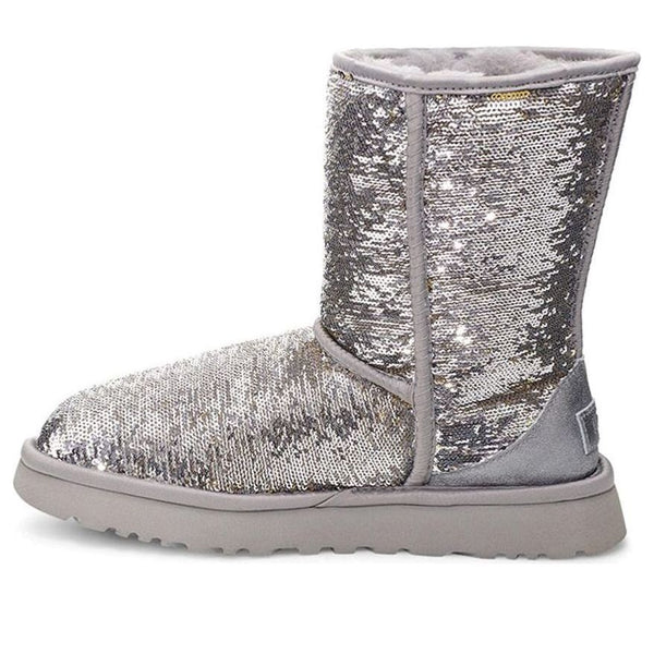 UGG(WMNS)  Classic Short Cosmos Sequin Silver