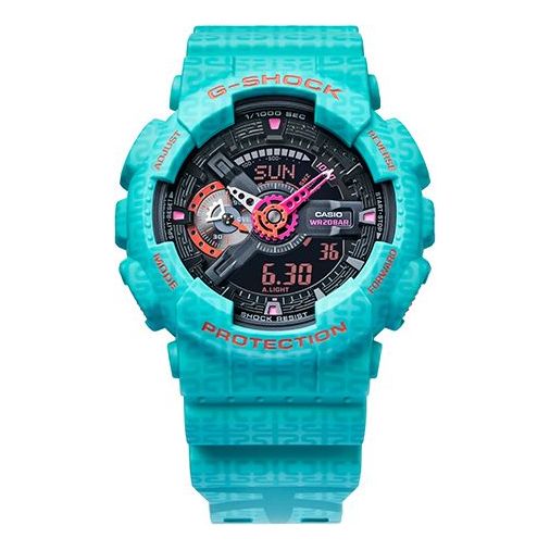CASIOG-Shock Analog-Digital 'Green Blue'