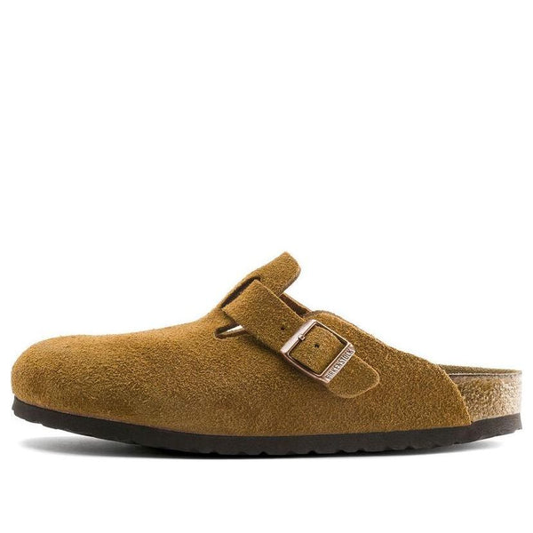 BirkenstockBoston Soft Footbed Regular 'Suede Mink'