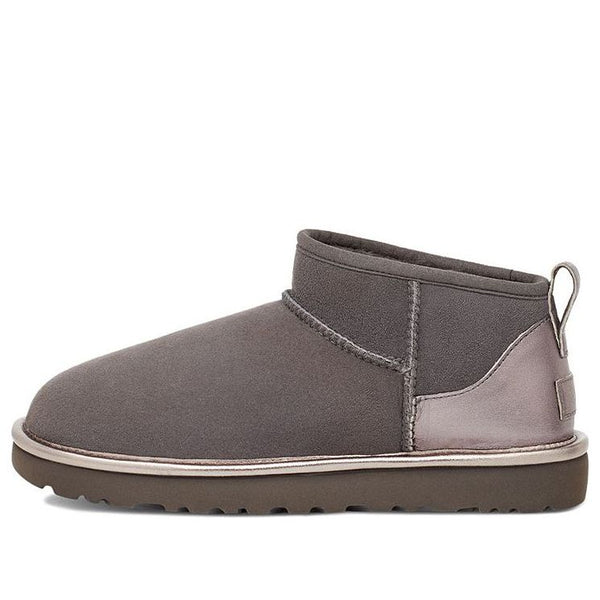 UGG(WMNS)  Classic Ultra Mini Shine 'Charcoal'