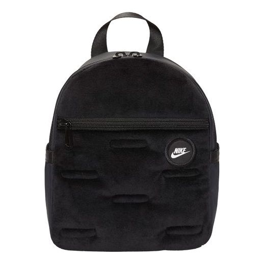 Nike(WMNS)  Sportswear Futura 365 Mini Velour Backpack 'Black'