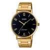 CASIOCasio Dress Classic Minimalistic Analog Watch 'Gold Black'