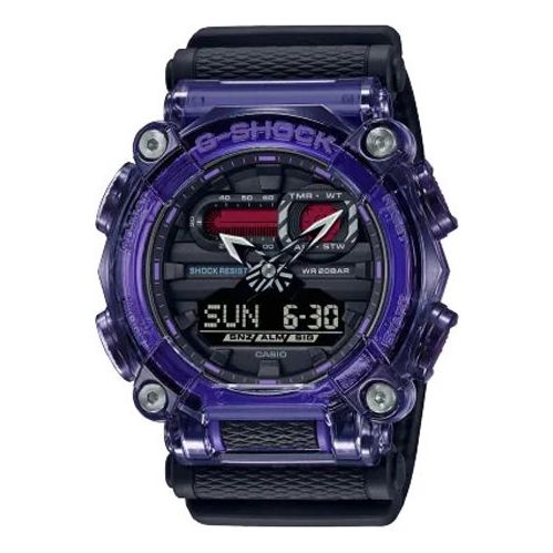 CASIOG-Shock Analog-Digital 'Purple'