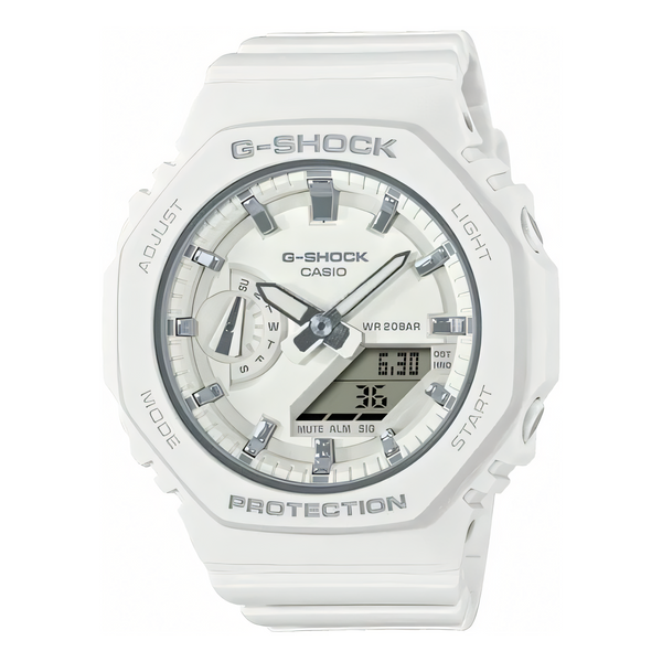 CASIOG-Shock Analog-Digital 'White'