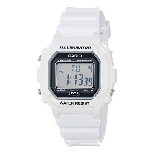 CASIOSports Waterproof White Digital