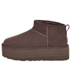 UGG(WMNS)  Classic Ultra Mini Platform 'Chocolate'