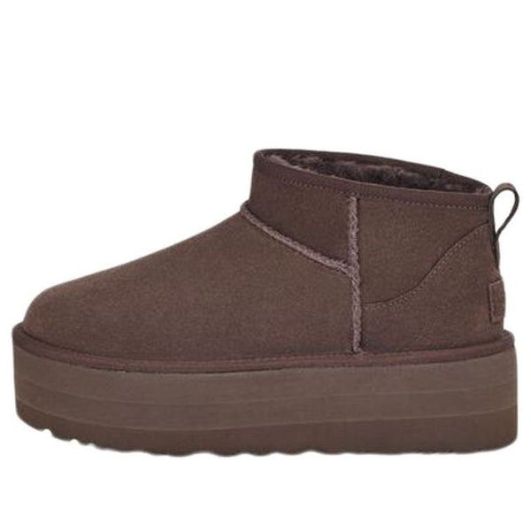 UGG(WMNS)  Classic Ultra Mini Platform 'Chocolate'