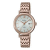 CASIOCasio Sheen Analog Watch 'Rose Gold Crystal White'