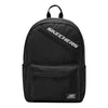 SkechersZipper Closure Large Capacity Fabric Backpack 'Black White'