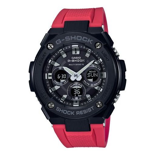 CASIOG-Shock G-Steel 'Black Red'