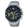 CASIOWaterproof Sports EDIFICE Mens Silver Analog/Digital Combo