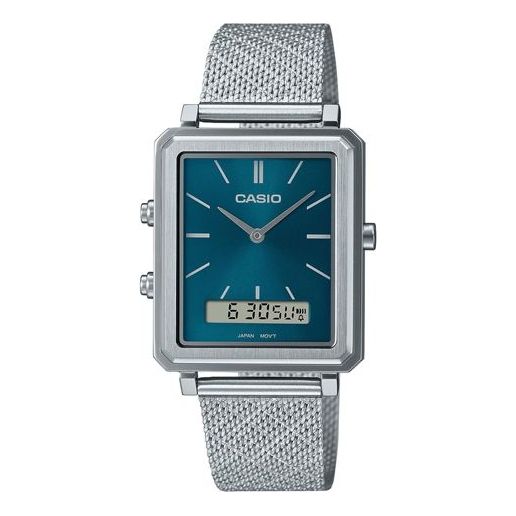 CASIO(WMNS)  Analog 'Silver Teal'