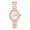 CASIOWaterproof SHEEN Stainless Steel Strap Quartz Sapphire Crystal Rose Gold Analog