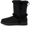 UGG(WMNS)  Classic Short Fluff Spill Seam Snow Boots Black