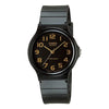 CASIOMen's  STANDARD Series Watch Classic Strap Black Dial Mens Black Analog