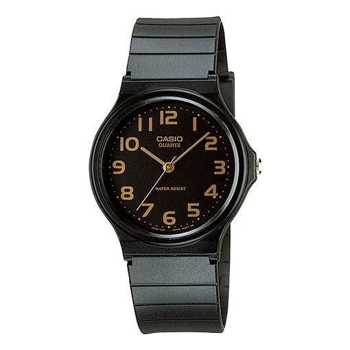 CASIOMen's  STANDARD Series Watch Classic Strap Black Dial Mens Black Analog