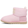 UGG(WMNS)  Classic Mini Fur Jersey Cozy Boot 'Pink'