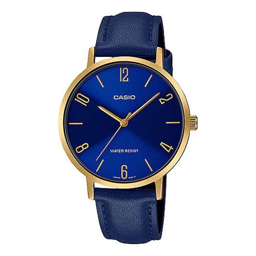 CASIOQuartz Waterproof Blue Analog