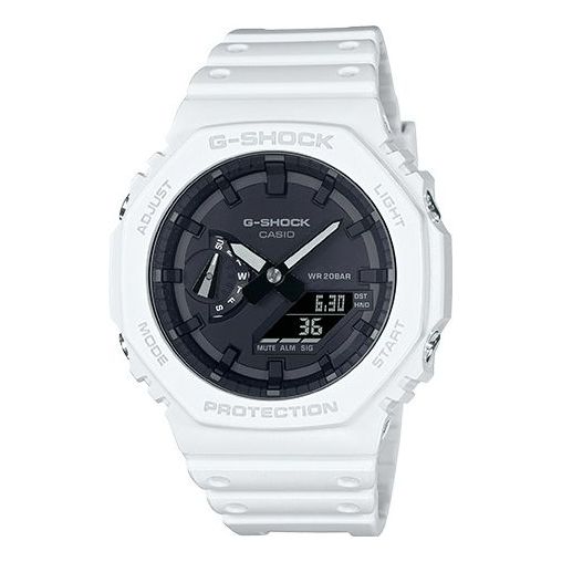CASIOG-Shock Analog-Digital 'White'