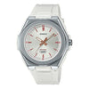 CASIOQuartz Waterproof White Analog
