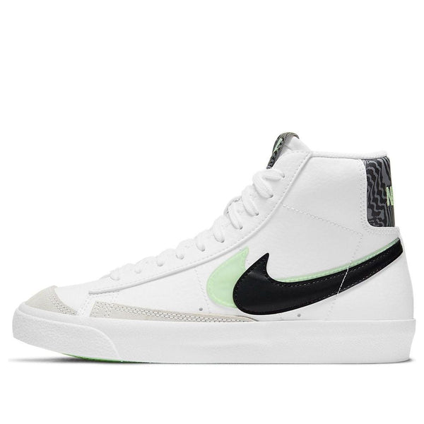 Nike(GS)  Blazer Mid '77 SE 'Double Swoosh - White Vapor Green'