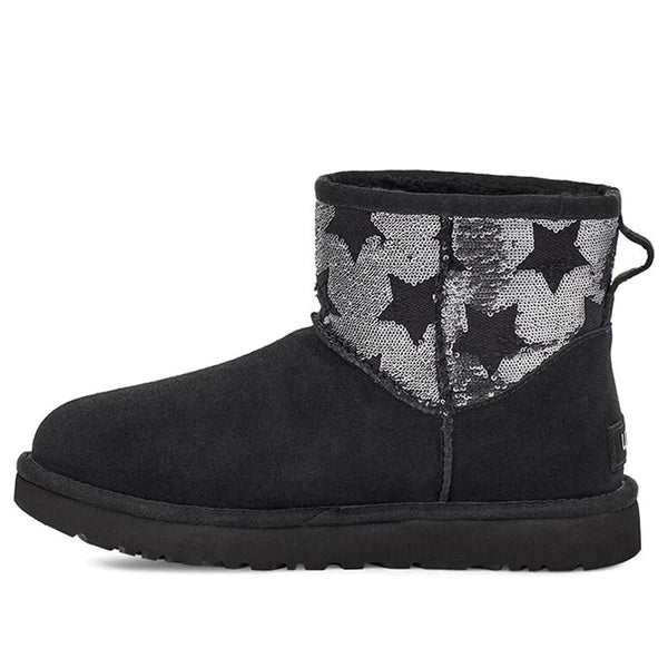 UGG(WMNS)  Classic Mini Sequin Stars Star Black