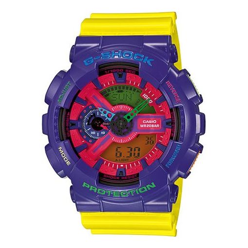 CASIOG-Shock Analog-Digital 'Purple'
