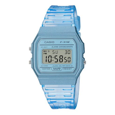 CASIOQuartz Waterproof Sports Unisex Mens Blue Digital