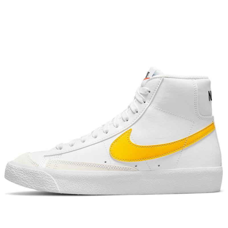 Nike(GS)  Blazer Mid '77 'White Pecan Vivid Sulfur'