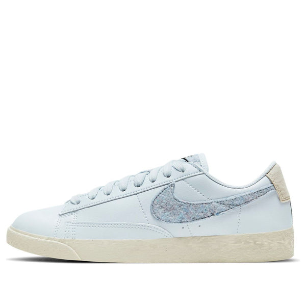 Nike(WMNS)  Blazer Low SE 'Recycled Wool Pack- Light Armory Blue'