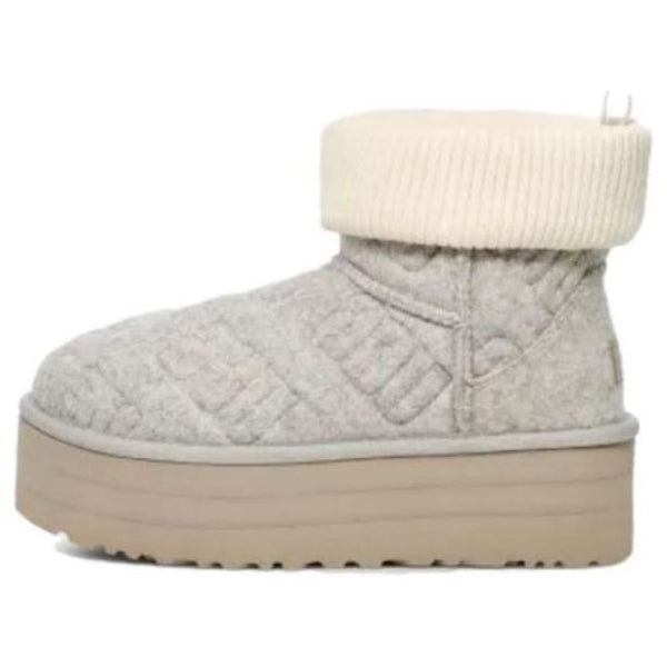 UGG(WMNS)  Classic Mini Platform Felted 'Grey'