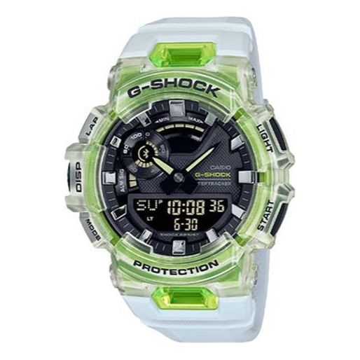 CASIOG-Shock Analog-Digital 'White Green'