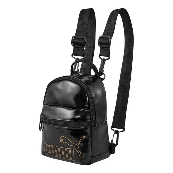 PUMA(WMNS)  Core Up Mini-me Backpack 'Black Gold'