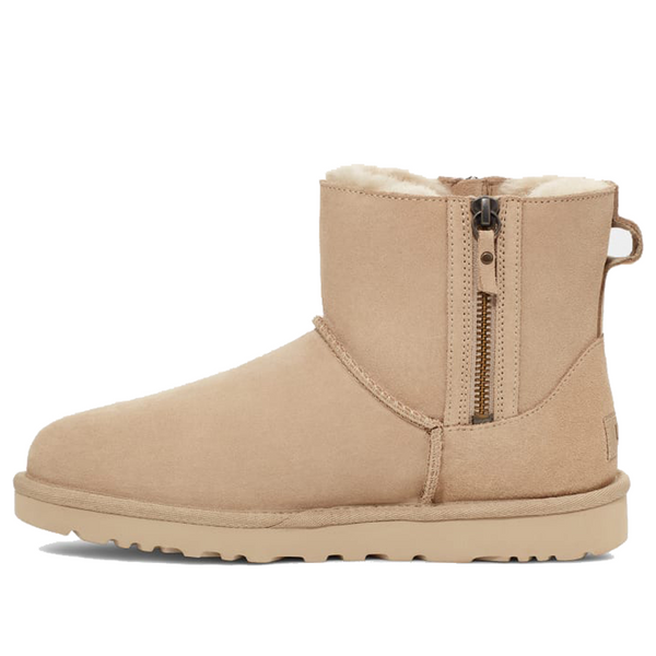UGG(WMNS)  Classic Mini Double Zip 'Mustard Seed'