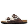 BirkenstockArizona Shearling Oiled Leather 'Habana'