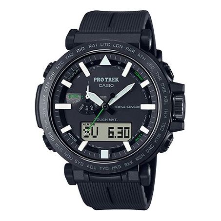 CASIOCasio Pro Trek Outdoor Sports Stylish Analog Watch 'Black White'