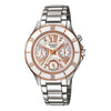 CASIOWaterproof Sports SHEEN Sapphire Crystal Gold Analog