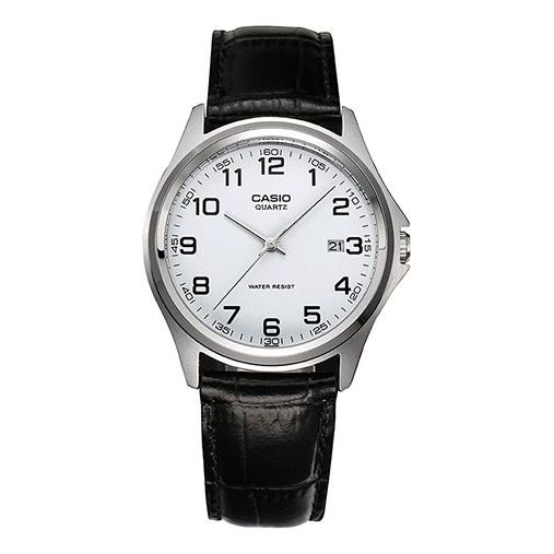 CASIOQuartz Waterproof Mens Silver Analog