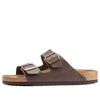 BirkenstockArizona Birko Flor Narrow Fit 'Dark Brown'